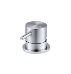 Waterevolution Flow mengkraan tbv 2-gats wastafelkraan kleur RVS T114IE