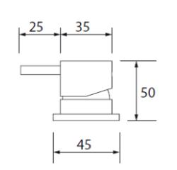 Waterevolution Flow 2-gats wastafelkraan mat zwart T112UPR (kloon)