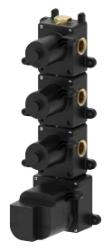 SB Universale High Flow Inbouw thermostaatkraan met 3 stopkranen inbouwdeel 1208952309