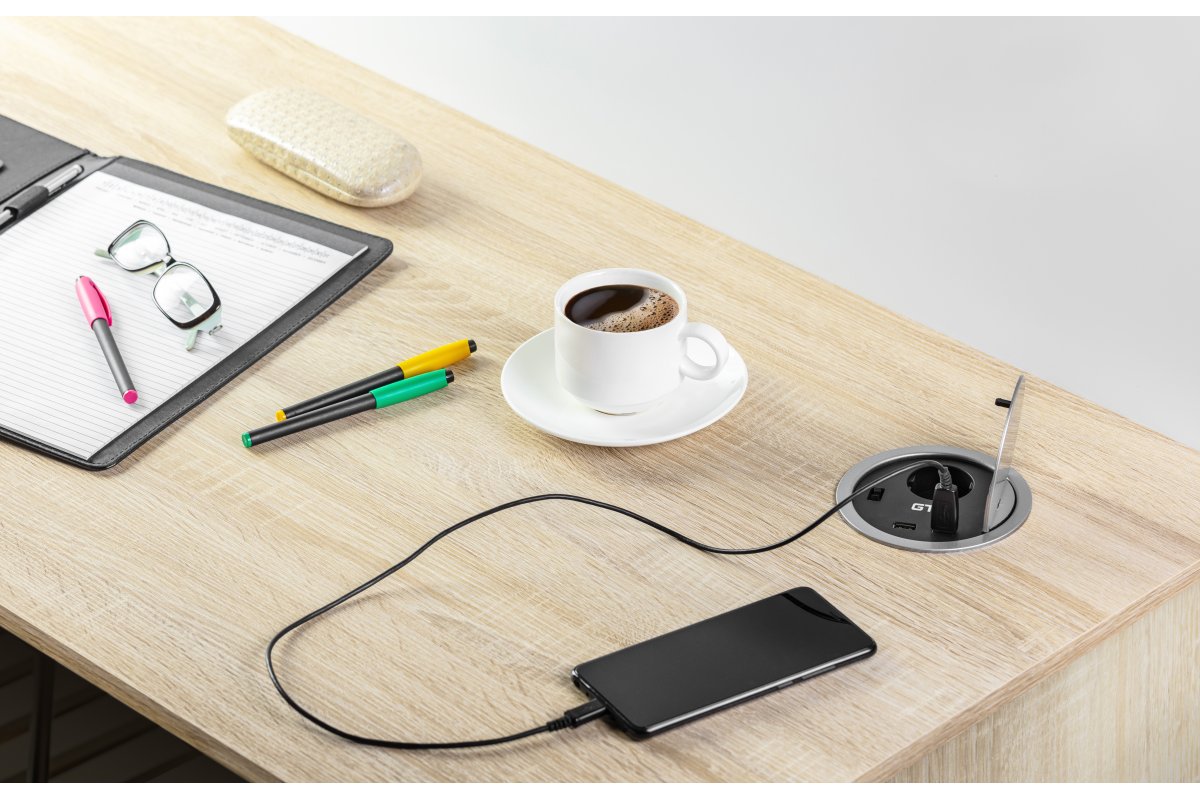 Presa di Ricarica USB per Divano Doppia Porta di Ricarica USB Presa di Alimentazione per Uso Domestico (SILVER Presa di Ricarica USB per Divano Doppia Porta di Ricarica USB Presa di Alimentazione per Uso Domestico (SILVER