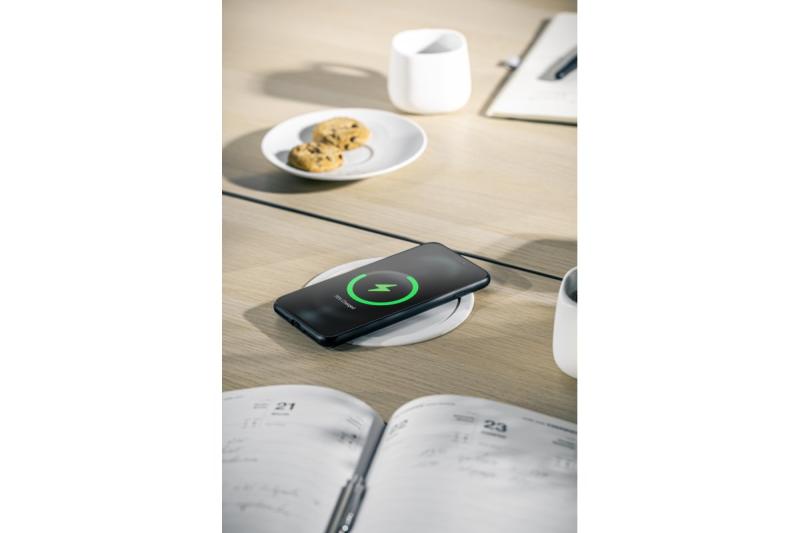 Indux Comfort Plus pop-up stopcontact zwart 4x randaarde Type F + 2x USB-A 3,1A + 2x RJ45 + draadloos laden 5W