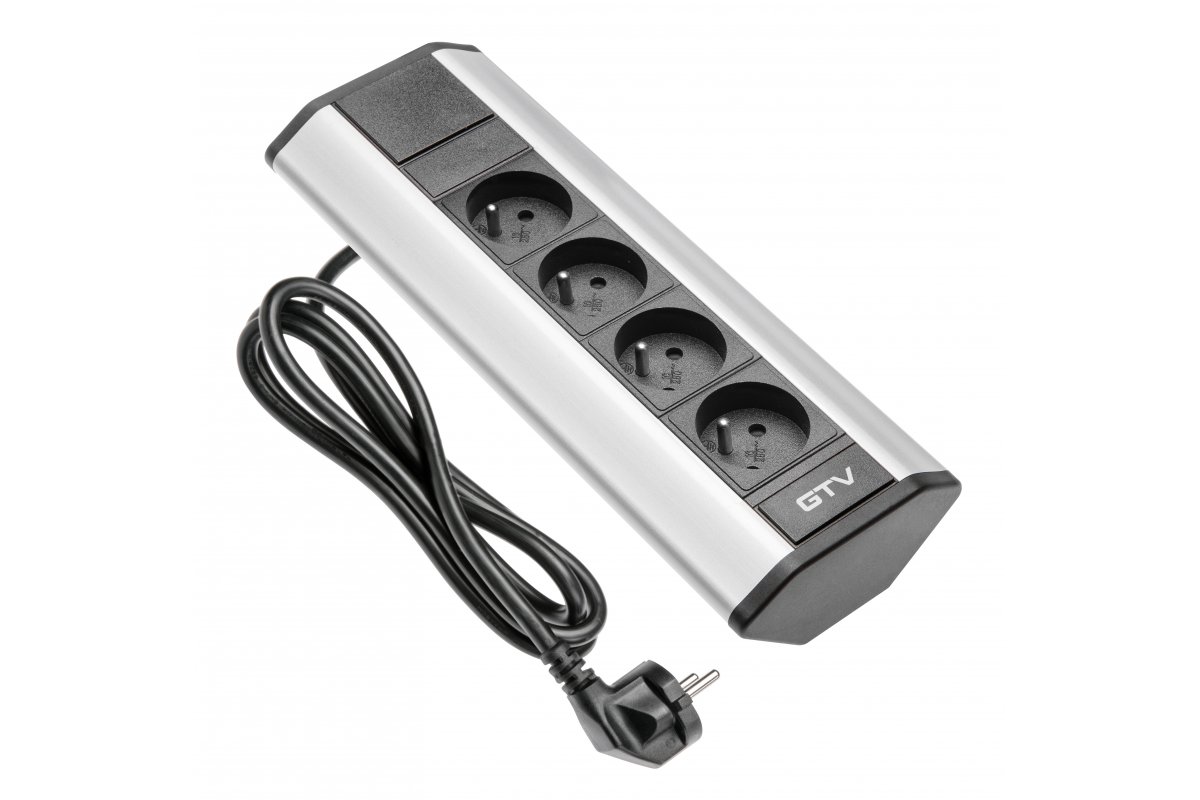 Rohová elektrická zásuvka