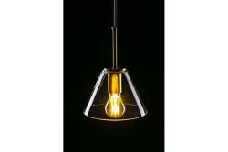 Corp de iluminat de tavan GIGLAS 2,8037, AC220-240V,50/60Hz,1*E27, IP20, Diametru 18 CM, individual, auriu