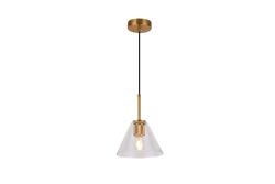 Ceiling fixture GIGLAS 2,8037, AC220-240V,50/60Hz,1*E27, IP20, Diameter 18 CM,single,  gold