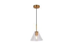Ceiling fixture GIGLAS 2,8037, AC220-240V,50/60Hz,1*E27, IP20, Diameter 18 CM,single,  gold
