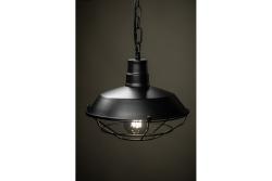 Ceiling fixture LARS,2233,AC220-240V,50/60Hz,1*E27, IP20, Diameter 26 CM,single,black