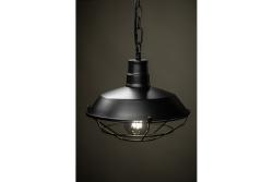 Ceiling fixture LARS,2233,AC220-240V,50/60Hz,1*E27, IP20, Diameter 26 CM,single,black