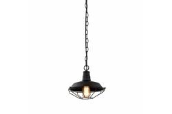 Ceiling fixture LARS,2233,AC220-240V,50/60Hz,1*E27, IP20, Diameter 26 CM,single,black