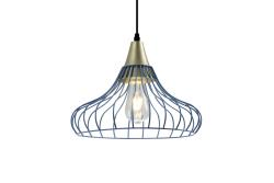 Corp de iluminat de tavan LOTTE, 2660, AC220-240V, 50/60Hz, 1*E27, IP20, Diametru 33 CM, singur, albastru