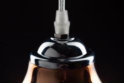 Ceiling fixture MARITE,7108,AC220-240V,50/60Hz,1*E27, IP20, Diameter 26 CM,single, brown
