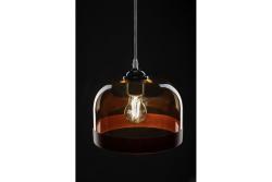 Corp de iluminat de tavan LATI,7146,AC220-240V,50/60Hz,1*E27, IP20, Diametru 23,5 CM, singular, chihlimbar