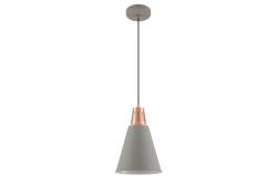 Ceiling fixture GIANNI,8051,AC220-240V,50/60Hz,1*E27, max.40W,IP20,  Diameter22cm,single, grey/gold