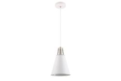 Ceiling fixture GIANNI,8075,AC220-240V,50/60Hz,1*E27, max.40W,IP20,  Diameter22cm,single, white/silver