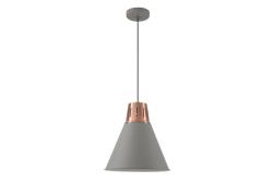Corp de iluminat de tavan GIANNI L, 8167, AC220-240V, 50/60Hz, 1*E27, max.40W, IP20, Diametru32cm, simplu, gri/auriu
