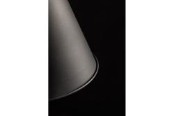 Ceiling fixture GIANNI L,8136,AC220-240V,50/60Hz,1*E27, max.40W, IP20,  Diameter 32cm,single, black