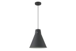 Ceiling fixture GIANNI L,8136,AC220-240V,50/60Hz,1*E27, max.40W, IP20,  Diameter 32cm,single, black