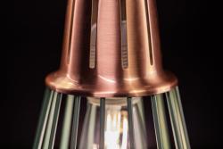 Ceiling fixture KALIOPE,8044,AC220-240V,50/60Hz,1*E27, max.40W, IP20,  Diameter 18cm, single, green