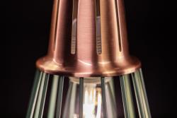 Ceiling fixture KALIOPE,8044,AC220-240V,50/60Hz,1*E27, max.40W, IP20,  Diameter 18cm, single, green