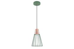 Ceiling fixture KALIOPE,8044,AC220-240V,50/60Hz,1*E27, max.40W, IP20,  Diameter 18cm, single, green