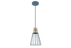 Corp de iluminat de tavan KALIOPE,8266,AC220-240V,50/60Hz,1*E27, max.40W, IP20, Diametru 18cm, singur, albastru