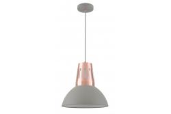 Ceiling fixture ARTEMIA L,2447,AC220-240V,50/60Hz,1*E27, max.40W, IP20, 34,5cm, single, grey