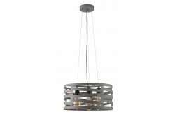 Ceiling fixture MARISA,2584,AC220-240V,50/60Hz,3*E27, max.40W, IP20,  Diameter40 cm, triple, grey
