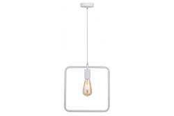Ceiling fixture LIJA,2692,square, AC220-240V,50/60Hz,1*E27, max.40W,r.29cmx10cm,single, white