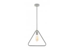 Ceiling fixture GIJA,2751, triangle,AC220-240V,50/60Hz,1*E27,max.40W,IP20,38cm x 10cm ,single, grey