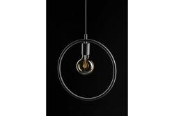 Ceiling fixture FIJA,2805, circle,AC220-240V,50/60Hz,1*E27, max.40W, IP20,  Diameter31,5cm, single, black