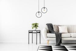 Ceiling fixture FIJA,2805, circle,AC220-240V,50/60Hz,1*E27, max.40W, IP20,  Diameter31,5cm, single, black
