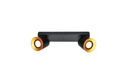 Ceiling fixture Elli, 4557,AC220-240V, 50/60 Hz, IP 20 2*GU10 ,max. 20 W, double,black