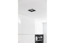 Ceiling fixture Milo,4731,AC220-240V, 50/60 Hz, 1* GU10, ES111,IP 20, recessed, frameless,black