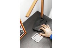 Furniture socket TOWER, 1xSHUKO, USB A+C, cable 1.5 m, white