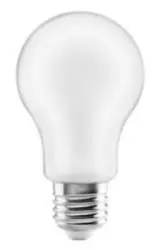 Decor Lumiere round LED bulb E27 Filament cool white 4000K milky white 60mm