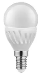 Декор Lumiere кръгла LED лампа E14 нейтрално бяла 3000K керамика 47mm