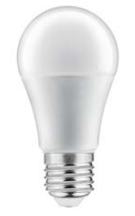 Decor Lumiere, lampa rotundă LED E27 alb neutru 3000K alb strălucitor 60mm 11,5W.