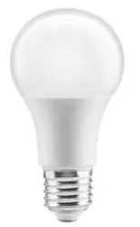 Decorațiunea Lumiere, lampa LED rotundă, E27, alb rece 4000K, alb strălucitor, 65mm.