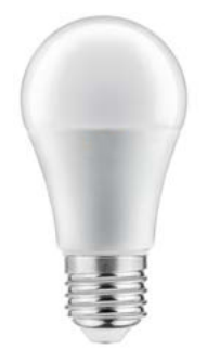 Acesta este textul tradus în limba română: Lustră Lumiere cu lampă rotundă cu LED-uri E27, culoare albă neutră 3000K, alb strălucitor, 60mm, 6W.