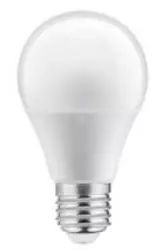 Decorator Lumiere, lampa rotundă cu LED-uri E27, alb rece 4000K, alb strălucitor 60mm, cu senzor de lumină și mișcare.