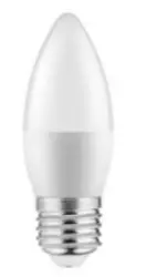 Lampă ovală cu LED-uri Decor Lumiere E27 alb neutru 3000K alb strălucitor 37mm.