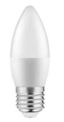 Lampa LED ovală Decor Lumiere E27, alb rece 4000K Alb strălucitor 37mm