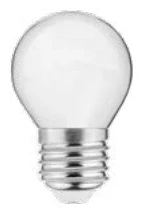 Lampă LED decorativă Lumiere rotundă E27, alb rece 4000K, alb lapte 45mm 4W.
