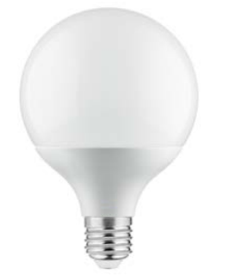 Decor Lumiere round LED lamp E27 neutral white 3000K Bright white 120mm