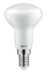 Decor Lumiere lampă cu LED în formă de ciupercă E14 alb rece 4000K Clar 50mm