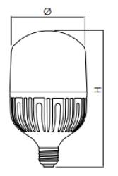Decor Lumiere lampa LED pătrată E27, alb rece 4000K, luminoasă, 115 mm