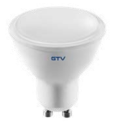 Decor Lumiere led spot GU10 alb rece 4000K Clar 50mm