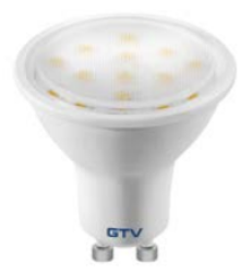 Decor Lumiere led spot GU10 lumină naturală 6400K Clar 50mm 1W