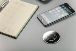 Naprava za brezžično polnjenje LUX, vgradna, kabel 2 m, črna
