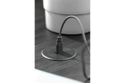 Naprava za brezžično polnjenje, vgradna, kabel 2 m, črna