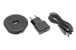 Wireless charging device, recessed, cable 2 m, black